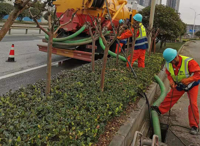 高州市政管道清淤
